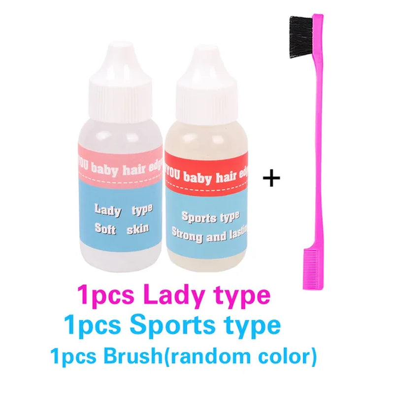 Black Panther Edge Control Hair Styling Tools Broken Hair Finishing Anti-Frizz Hair Fixative Refreshing Hair Oil Solid Wax Cream