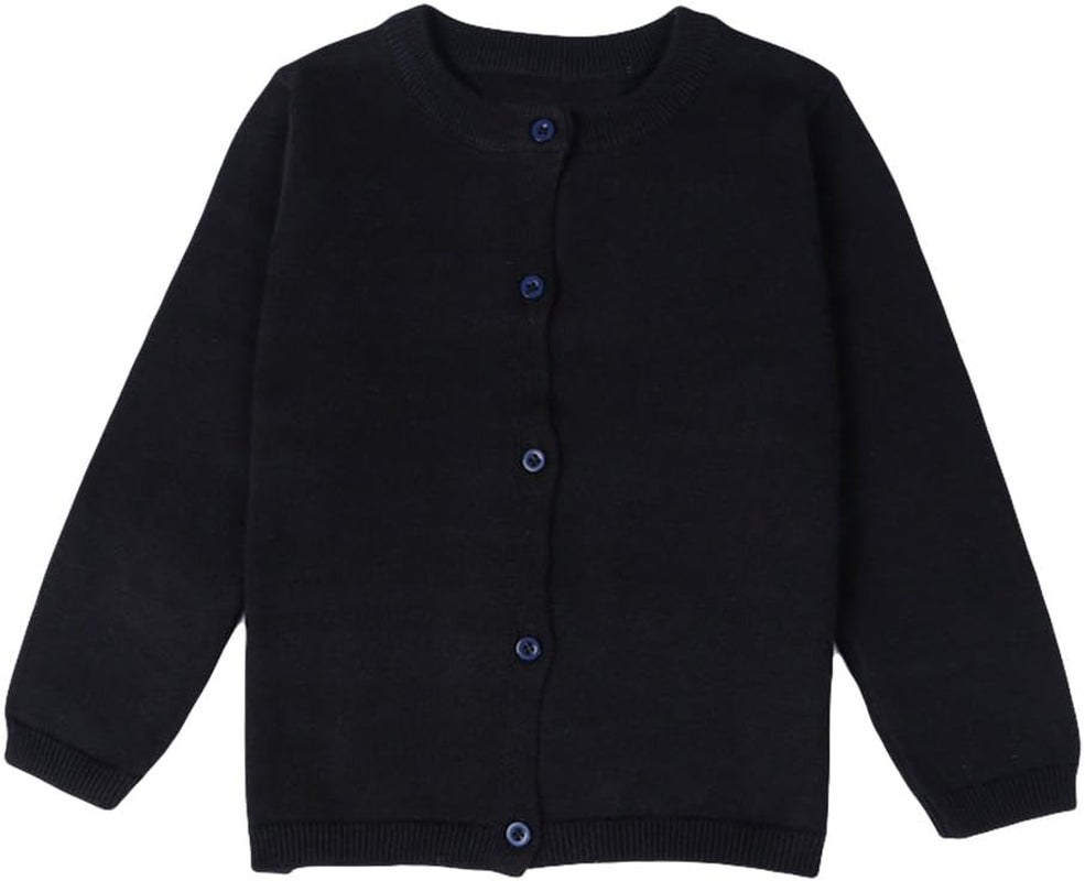 Baby Boys Girls Button-Down Cardigan Toddler Cotton Knit Sweater 1-5T Kid