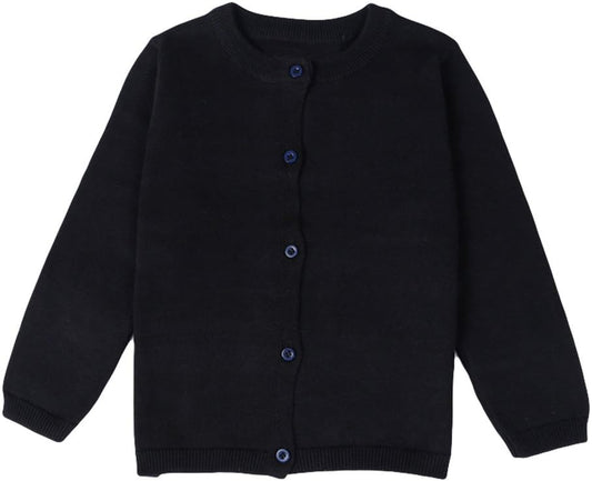 Baby Boys Girls Button-Down Cardigan Toddler Cotton Knit Sweater 1-5T Kid